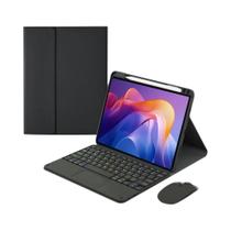 Capa De Teclado Para Xiaomi Redmi Pad 2 De 11 Polegadas Com Compartimento Para Lápis