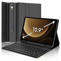 Capa de teclado SENGBIRCH para Samsung Galaxy Tab S10 FE/S9 FE