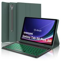 Capa de teclado SENGBIRCH para Samsung Galaxy Tab S9 Plus 12.4
