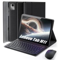 Capa de teclado TUNKARMOR para Lenovo Tab M11/K11 11 polegadas preta