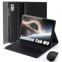 Capa de teclado TUNKARMOR para Lenovo Tab M9 9.0 2023/2024 preta Capa de teclado TUNKARMOR para Lenovo Tab M9 9.0 2023/2024 preta