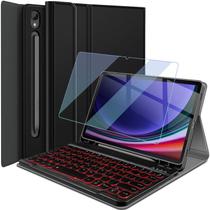 Capa de teclado Wineecy para Samsung Galaxy Tab S10 FE 5G 10.9"