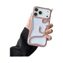 Capa De Telefone 3D Com Design De Cobra Fosca Para Dissipação De Calor Para iPhone 17 16 15 14 13 12