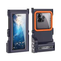 Capa De Telefone À Prova d'Água IP68 Com Controle Bluetooth Para Fotografia Subaquática Profissional