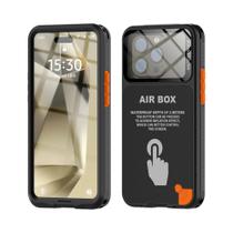 Capa De Telefone À Prova d'Água IP68 Para iPhone 16 15 pro 14 13 12 Fotografia Subaquática Ao Ar Capa De Telefone À Prova d'Água IP68 Para iPhone 16 15 pro 14 13 12 Fotografia Subaquática Ao Ar