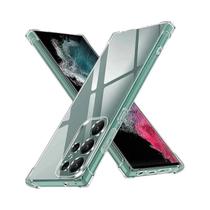 Capa De Telefone À Prova De Choque Transparente Com Air-Bag Para Samsung Galaxy S22 S21 S20 FE S23