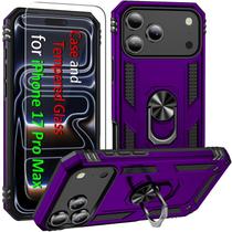Capa de telefone ADDIT para iPhone 17 Pro Max com vidro temperado Capa de telefone ADDIT para iPhone 17 Pro Max com vidro temperado