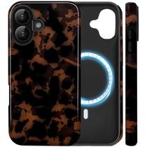 Capa de telefone Amzfield Magnetic para iPhone 16 Turtle Shell Capa de telefone Amzfield Magnetic para iPhone 16 Turtle Shell