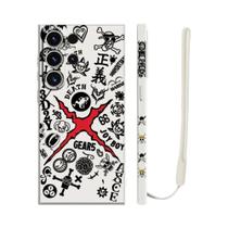 Capa De Telefone Anime Para Samsung Galaxy S24 Ultra S20 FE S22 plus S23 Ultra 5G S21 Capa Líquida