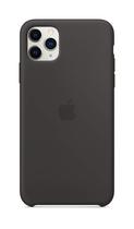 Capa de telefone Apple iPhone 11 Pro Max de silicone - preta