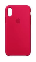 Capa de telefone Apple iPhone X de silicone (PRODUTO), cor VERMELHA Capa de telefone Apple iPhone X de silicone (PRODUTO), cor VERMELHA