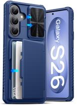 Capa de telefone ATATOO Wallet com suporte de cartão para Samsung Galaxy S26 Capa de telefone ATATOO Wallet com suporte de cartão para Samsung Galaxy S26