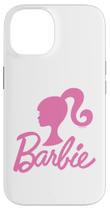 Capa de Telefone Barbie para iPhone 14 - Com Logotipo Rosa