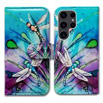 Capa de telefone Bcov Cute Dragonfly Leather Wallet Galaxy S26 Ultra Capa de telefone Bcov Cute Dragonfly Leather Wallet Galaxy S26 Ultra