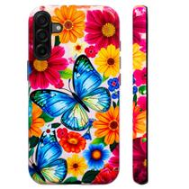 Capa de telefone Bcov de camada dupla para Samsung Galaxy A17 5G azul Capa de telefone Bcov de camada dupla para Samsung Galaxy A17 5G azul