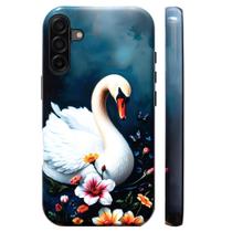 Capa de telefone Bcov de camada dupla para Samsung Galaxy A17 5G branca Capa de telefone Bcov de camada dupla para Samsung Galaxy A17 5G branca