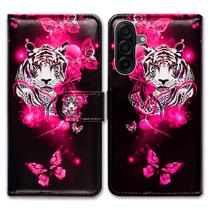 Capa de telefone Bcov para Samsung Galaxy A17 5G Wallet White Tiger Capa de telefone Bcov para Samsung Galaxy A17 5G Wallet White Tiger