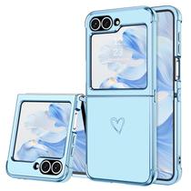 Capa de telefone BENTOBEN Samsung Galaxy Z Flip 6 5G TPU azul