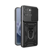 Capa De Telefone Blindada Motorola G Series Com Proteção De Câmera Com Anel Magnético G86 G56 G85