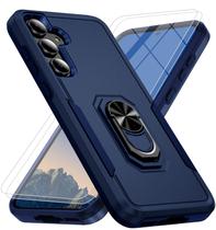 Capa de telefone Bonkier para Samsung Galaxy A35 5G com vidro 2x
