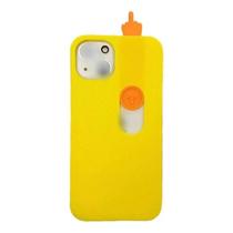 Capa de telefone, capa deslizante com dedo médio impresso em 3D Capa de telefone, capa deslizante com dedo médio impresso em 3D