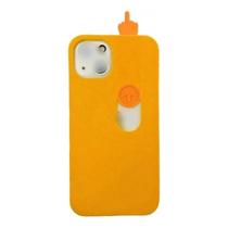 Capa de telefone, capa deslizante com dedo médio impresso em 3D Capa de telefone, capa deslizante com dedo médio impresso em 3D