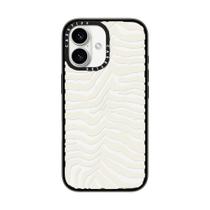 Capa de telefone Case Tify Capa compacta para iPhone 16 Zebra Stripe