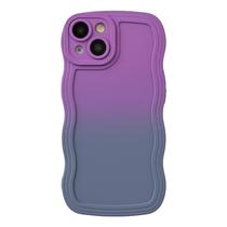 Capa de telefone Caseative Gradient Solid Color Curly Wave iP13 Pro Capa de telefone Caseative Gradient Solid Color Curly Wave iP13 Pro