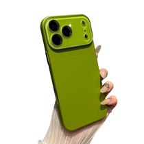 Capa de telefone Caseative Solid Color Full Camera Lens iPhone 17 Pro Max Green
