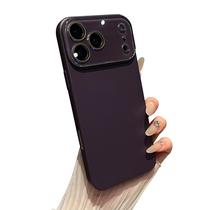 Capa de telefone Caseative Solid Color Full Camera Lens iPhone 17