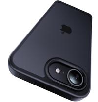 Capa de telefone CASEKOO para iPhone 16e preta fosca à prova de choque