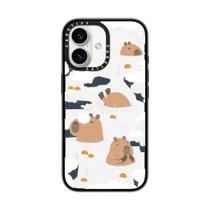 Capa de telefone CaseTify Compact para iPhone 16 com proteção contra quedas de 4 pés Capa de telefone CaseTify Compact para iPhone 16 com proteção contra quedas de 4 pés