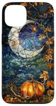 Capa de telefone Celestial Halloween Mosaic Stained Glass iPhone 13