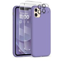 Capa de telefone COFFKER para iPhone 11 com protetor de tela 2X
