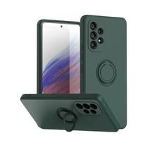 Capa De Telefone Com Anel Magnético De Silicone Macio Para Samsung A54 A53 A52 A51 A71 A34 A32 A22