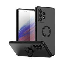 Capa De Telefone Com Anel Magnético De Silicone Macio Para Samsung A54 A53 A52 A51 A71 A34 A32 A22