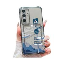Capa De Telefone Com Bolso Para Cartão TPU Para Samsung Galaxy S25 Edge S24 FE plus S22 Ultra A17