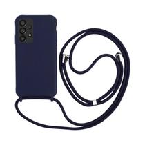 Capa De Telefone Com Cordão Para Samsung Galaxy A54 A14 A34 A13 A33 A53 A73 A12 A52 A32 A51 A71 S23 - NONE