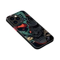 Capa De Telefone Com Estampa De Fantasma Máscara Samurai Hannya Para iPhone 17 16 15 14 13 12 11 pro