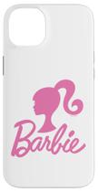 Capa de telefone com logotipo rosa da Barbie para iPhone 14 Plus