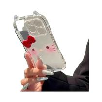 Capa De Telefone Com Orelhas De Gato Blush Para iPhone 13 15 11 16 12 pro Max 14 7 8 plus XR XS X Capa De Telefone Com Orelhas De Gato Blush Para iPhone 13 15 11 16 12 pro Max 14 7 8 plus XR XS X