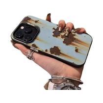 Capa De Telefone Com Padrão Azul Enferrujado Da Espanha Para iPhone 16 15 14 13 12 11 pro Max XR XS