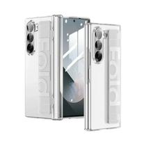 Capa De Telefone Com Pulseira De Silicone Antichoque Para Samsung Galaxy Z Fold 7 6 5 4 3