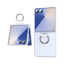 Capa De Telefone Com Suporte Para Anel À Prova De Choque Para Samsung Galaxy Z Flip 7 6 5 4 3 5G,