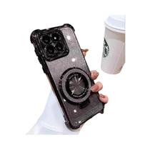 Capa De Telefone Com Suporte Para Anel Brilhante Para MOTO G86 G56 G66J/Y