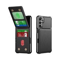 Capa De Telefone Com Suporte Para Cartão Samsung Galaxy S25 Ultra S24 FE S23 S21 S22 A56 A36 A26 A16