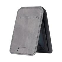 Capa De Telefone Com Suporte Para Cartões Em Couro PU Magnético Magsafe Para Apple iPhone E Samsung Capa De Telefone Com Suporte Para Cartões Em Couro PU Magnético Magsafe Para Apple iPhone E Samsung