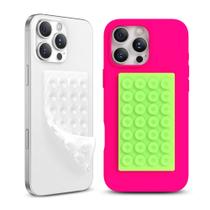 Capa de telefone com ventosa de silicone Mount COFFKER para iPhone Capa de telefone com ventosa de silicone Mount COFFKER para iPhone