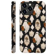 Capa de telefone compatível com iPhone 12 Pro Max Halloween Ghost Capa de telefone compatível com iPhone 12 Pro Max Halloween Ghost