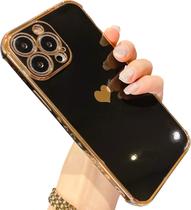 Capa de telefone compatível com iPhone 13 Pro Max com proteção de câmera
